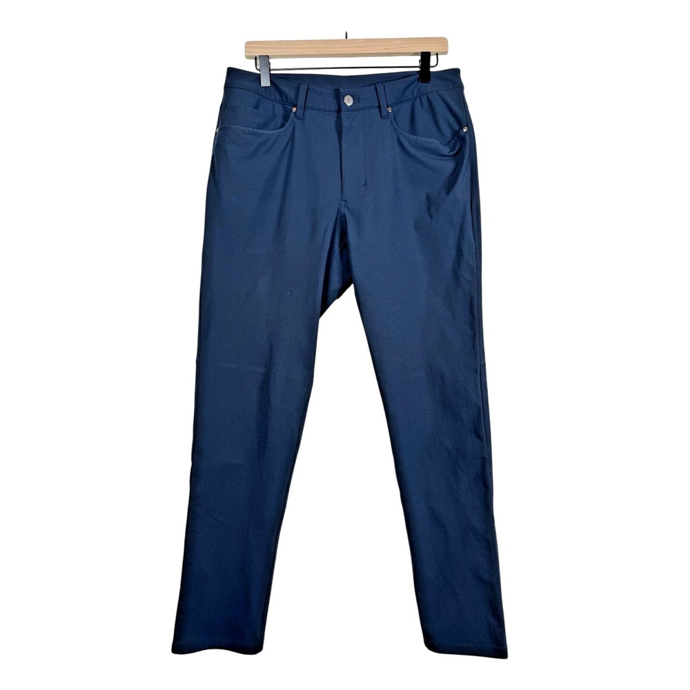 Lululemon ABC Pants Slim Men's 32x31 *Warpstreme Iron‎ Blue Pants